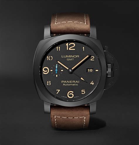 44mm panerai with date|PANERAI Luminor 1950 3 Days GMT Automatic .